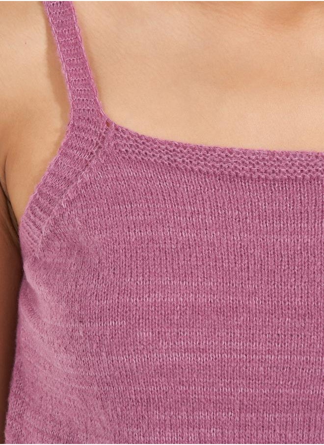 Styli Flat Knit Cami Top  - Image 3