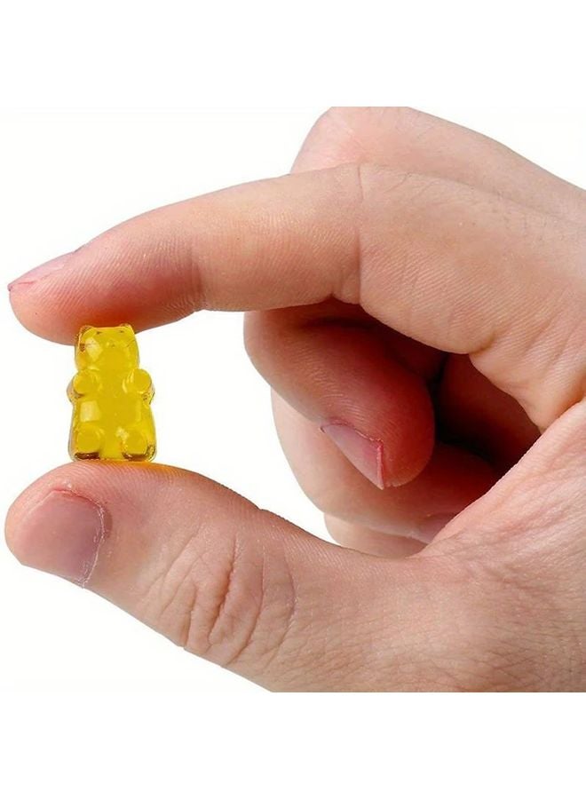 قوالب دببة الهلام السيليكونية الخضراء مع مجموعة قطارة 50 عُقْدة أدوات صنع الحلوى DIY - Image 5