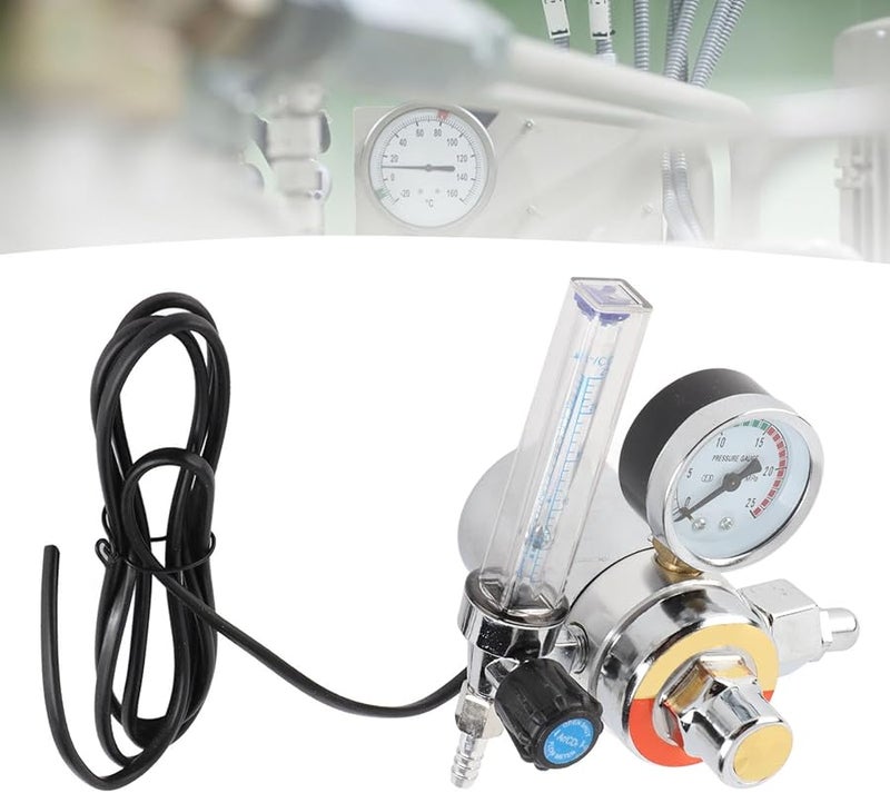 منظم ثاني أكسيد الكربون مخفض ضغط الغاز ملحق صناعي H G5 8 بوصة 36 فولت - Image 3