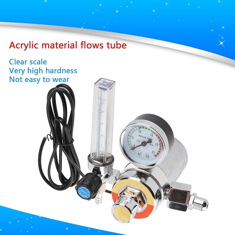 منظم ثاني أكسيد الكربون مخفض ضغط الغاز ملحق صناعي H G5 8 بوصة 36 فولت - Image 4