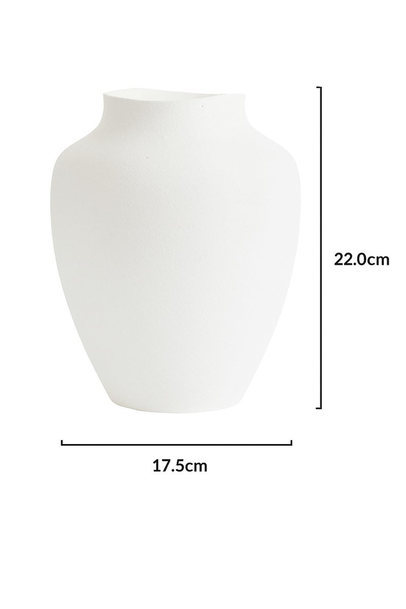 أخوة ثلاثي الأبعاد مزهرية "نسيج الهدوء" بملمس أجعد ولمسة طبيعية أنيقة - Image 2