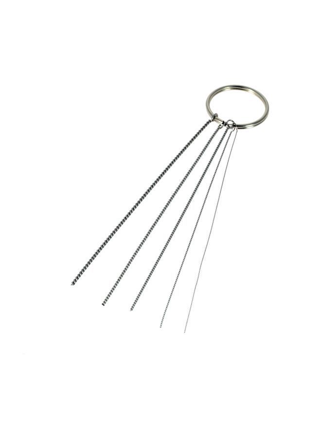 Pack Of 3 Professional Airbrush Cleaning Repair Tool Kit Silver/Black/Gold 15.5x1.1x7centimeter  - Image 2