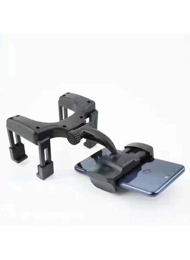 Car Rearview Mirror Mount Holder For Apple iPhone 8/8Plus Black - Image 2