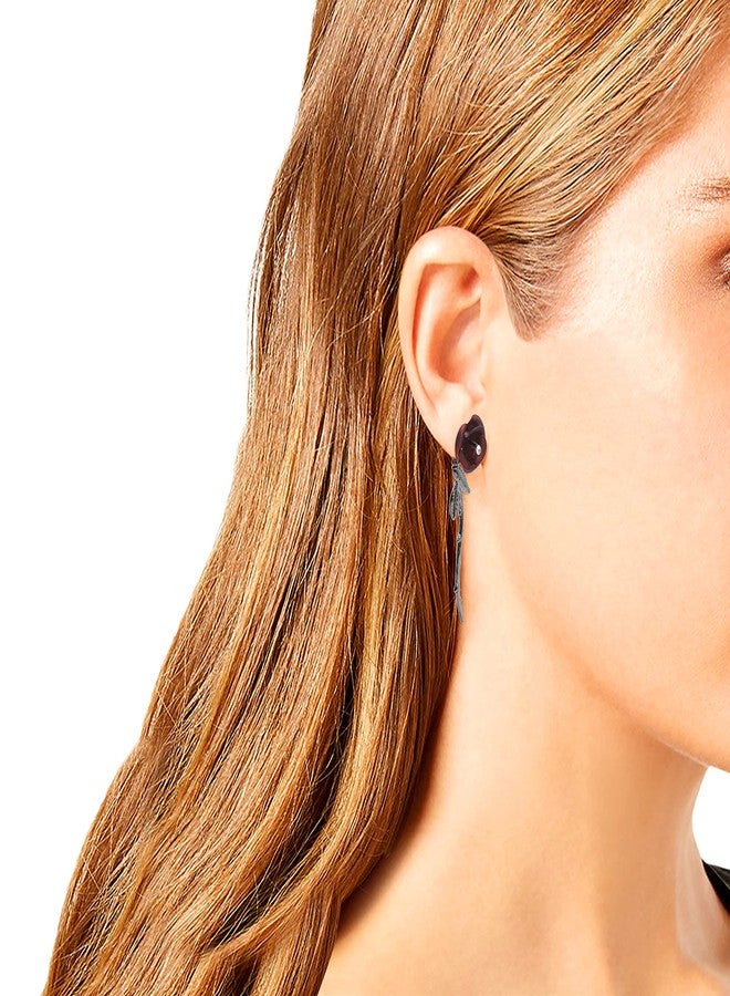 بتسي جونسون أقراط بيتسي روز الأمامية والخلفية - Image 2