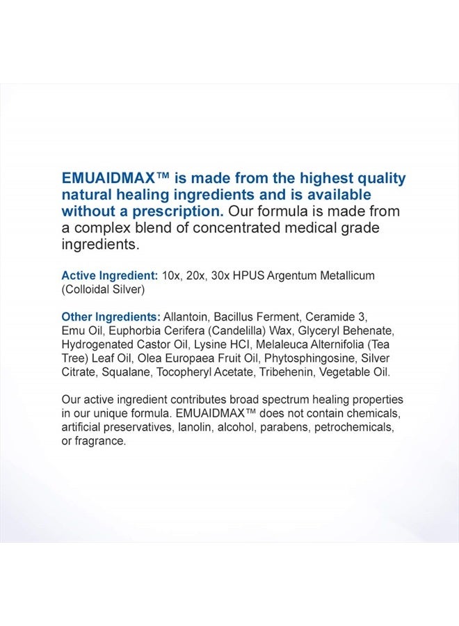Emuaid EMUAIDMAX Ointment 2oz - Eczema Cream. Maximum Strength Treatment. Use Max Strength for Athletes Foot, Psoriasis, Jock Itch, Anti Itch, Rash and Skin Yeast Infection. - Image 5