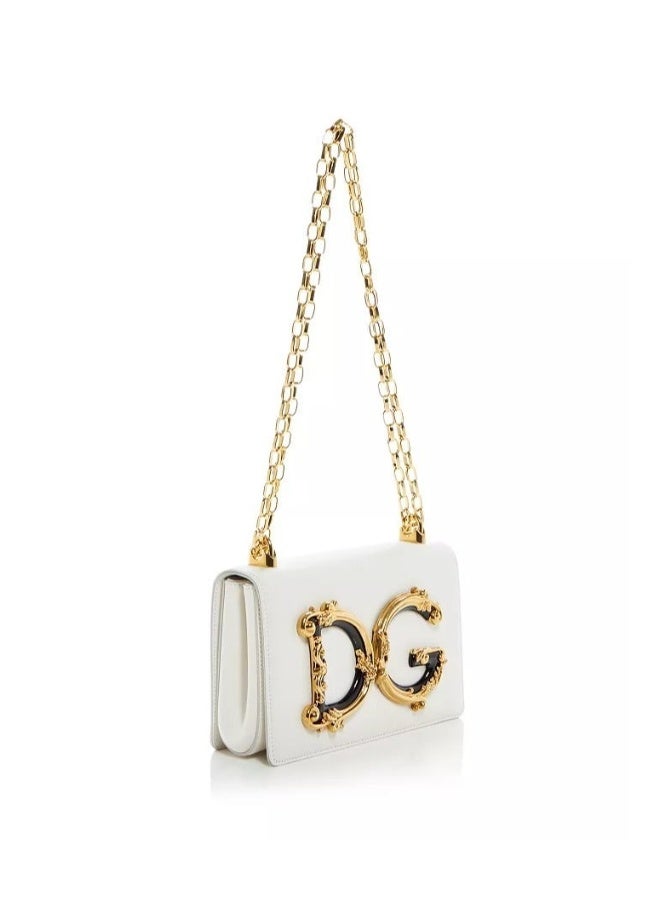 D&G DG GIRLS NAPPA LEATHER SHOULDER BAG - Image 3