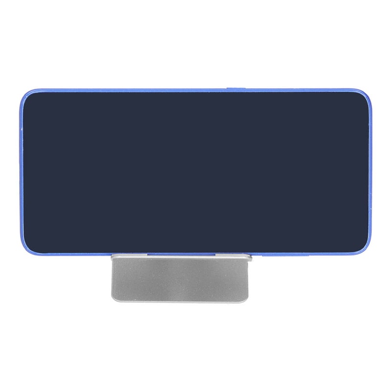 Foldable Aluminum Phone Stand Portable Desktop Holder For Mobile Phones Tablets Silver - Image 5