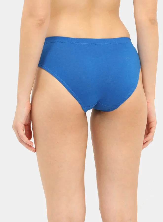 Envie Envie Pack of 3 - Logo Detail Cotton Mid Briefs