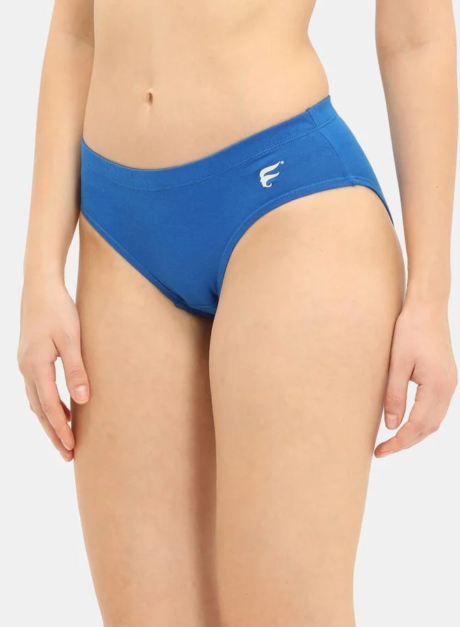 Envie Envie Pack of 3 - Logo Detail Cotton Mid Briefs