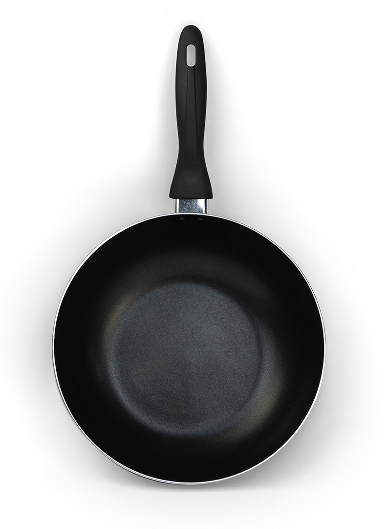 Wilson Aluminum Nonstick Wok stir fry pans with induction bottom Large Cooking Wok Frying Pan Stir Fry Wok 26cm - Image 5