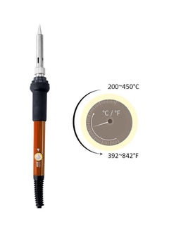 NIBEMINENT Professional Electric Soldering Iron Red/Black/Silver  - Image 2