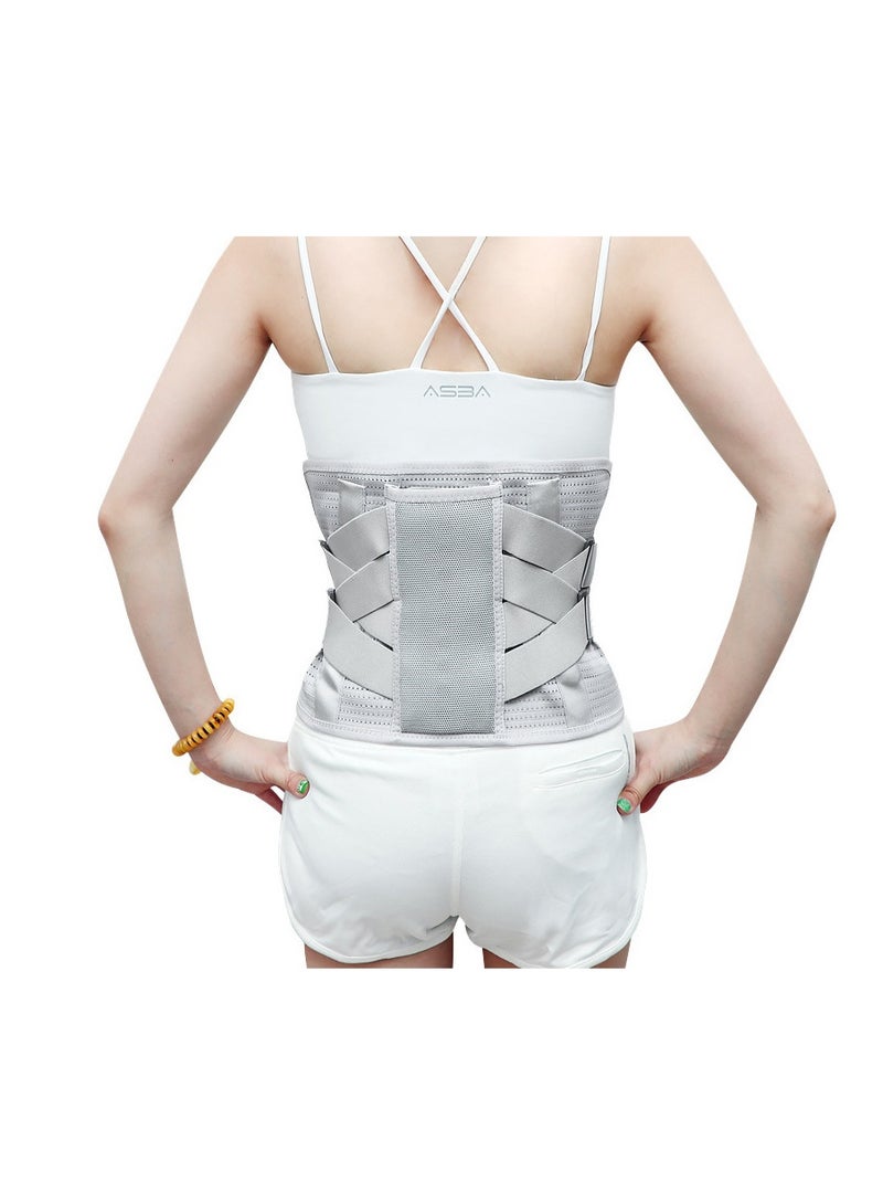 Generic Size L（Waist Support Width 23cm，Waist Support Length 110cm）,Self - heating Lumbar Support Belt | Solution for Lumbar Vertebra/Lumbar Disc Herniation and Lumbar Muscle Strain, Widened Steel Plate Support  - Image 1