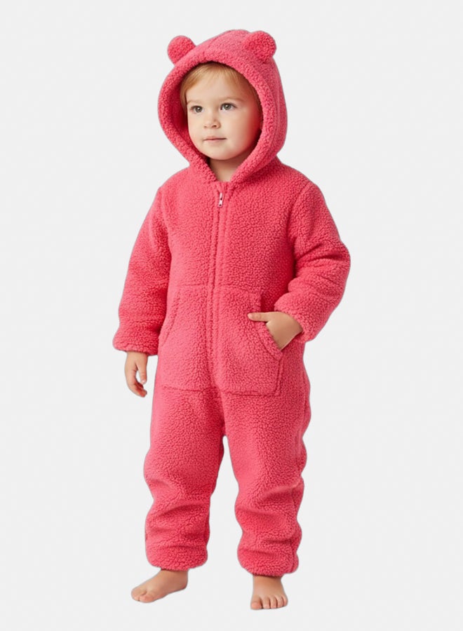 اوركيدز أفرول فرو بدون قدمين للأطفال – لون البطيخ - Image 3