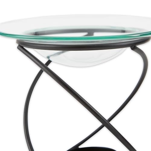 Zingz & Thingz Spiral Metal and Glass Fragrant Oil Warmer - Image 4