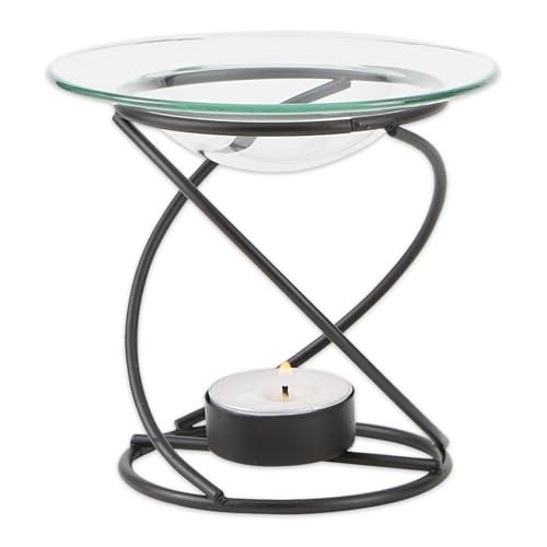 Zingz & Thingz Spiral Metal and Glass Fragrant Oil Warmer - Image 3