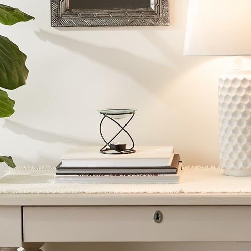 Zingz & Thingz Spiral Metal and Glass Fragrant Oil Warmer - Image 5