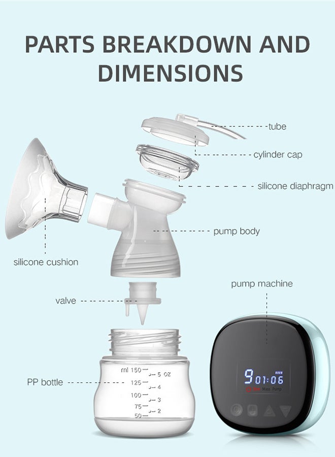 kiddoz Usb Rechargeable Bilateral Electric Breast Pump - Image 3