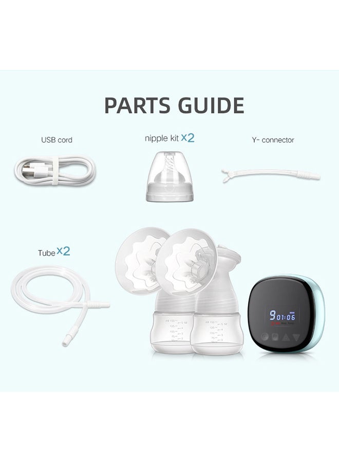 kiddoz Usb Rechargeable Bilateral Electric Breast Pump - Image 2