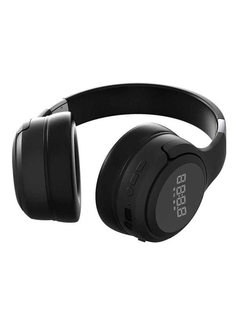 NIBEMINENT B28 Head-Mounted BT Wireless Over-Ear Headphones With Built-In Microphone And Foldable Cyan Black - Image 2