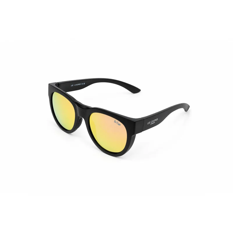 Polarized Sunglasses Mat Black Frame Orange Mirrired Mirror Lens 54mm  - LCM10740C1