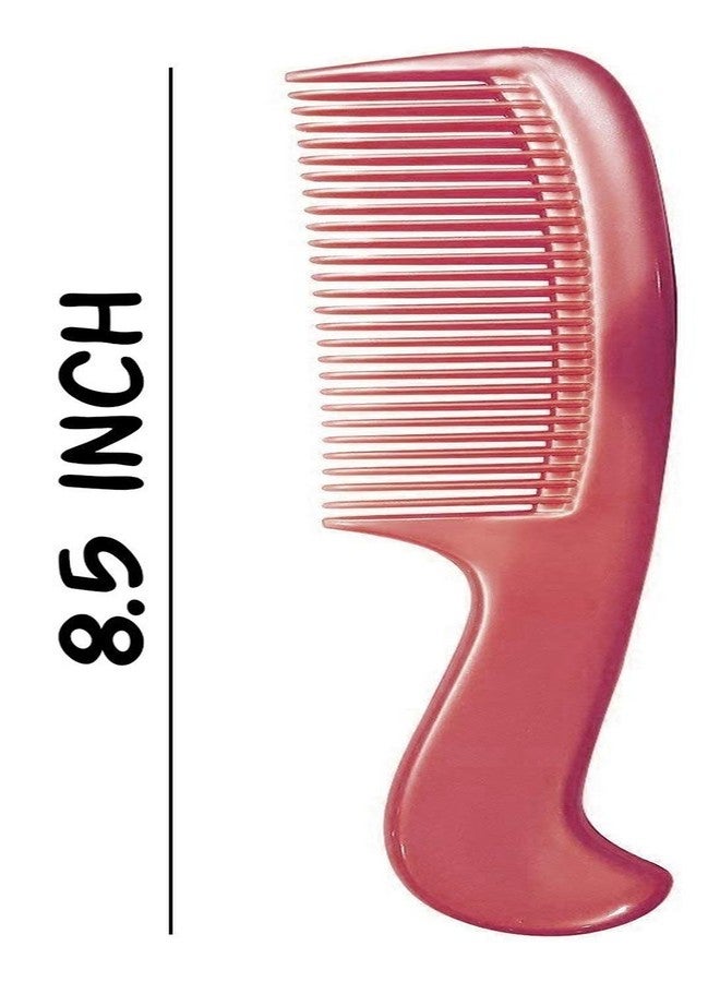 PUTHAK Hair Comb Set, Dressing Hair Combs, Multipurpose Combs, Detangling Combo Set, Lice Comb, Hair Brush, All-Purpose Comb Fine-Tooth Cushion Brush Bristle Brush Barber Comb Pintail Comb (Plain Set of 5) - Image 4