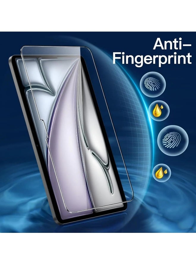 DUSALA Screen Protector Compatible with Ipad Air 13-Inch 2024 (M2) A2898 A2903 A2904,9H Hardness Tempered Glass Film, Ultra Resistant Anti-Fingerprints HD-Clear Tablet Film for Ipad Air 2024 - Image 2