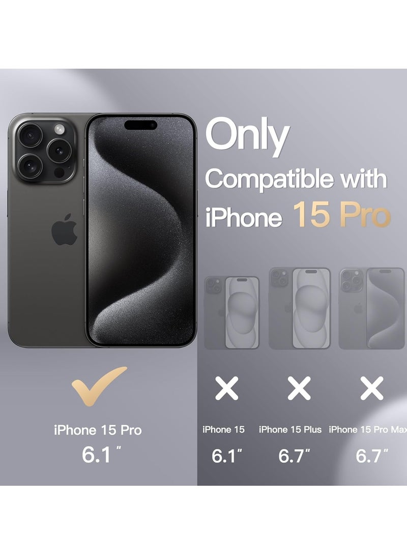 DUSALA iPhone 15 Pro Case, Liquid Silicone Phone Case for iPhone 15 Pro 6.1 Inch, Colorful Silky-Soft Protective Cover(Red) - Image 2