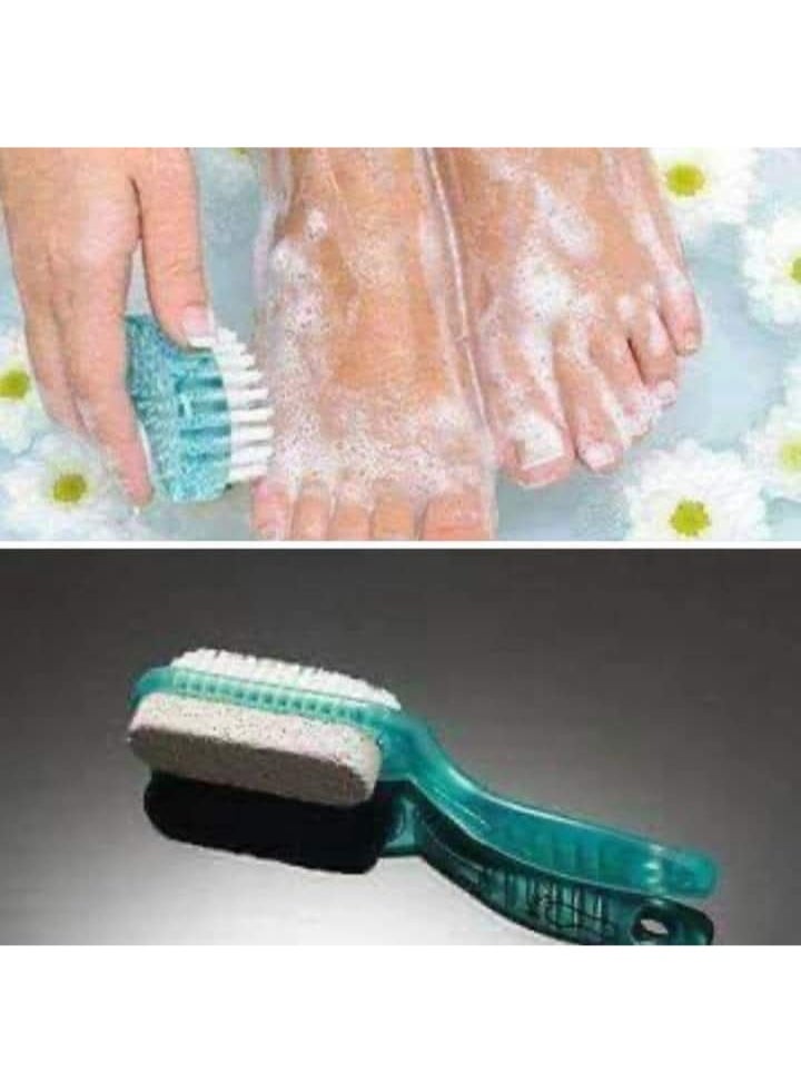 Foot brush and pumice stone