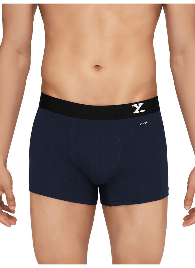 XYXX XYXX Cotton Regular Solid (Pack of 2) (Aero Trunks for Men Combo_Legion Blue + Black Iris_S)  - Image 5
