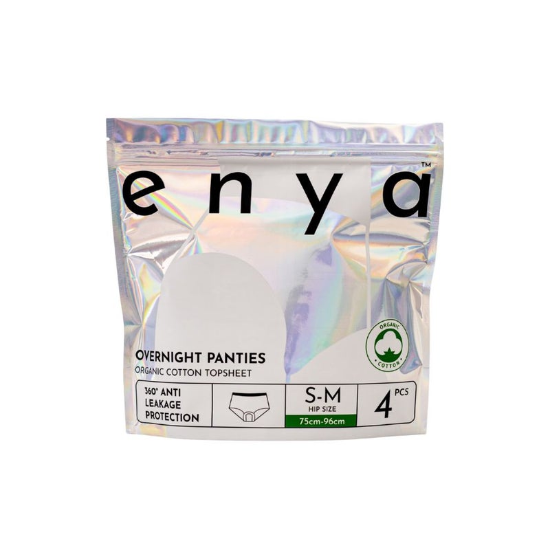 enya Overnight Disposable Panties (S-M, 4 pcs) - Image 1
