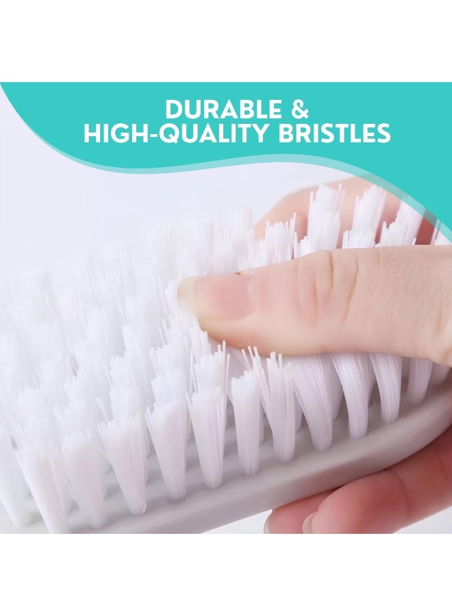 JUNI 5-Piece Kitchen Cleaning Set, Heavy Duty Brush Set with Dustpan, Dish Scrubber, Bottle Brush, Pan Scrubber, Scouring Pad for Deep Household Cleaning - Image 5