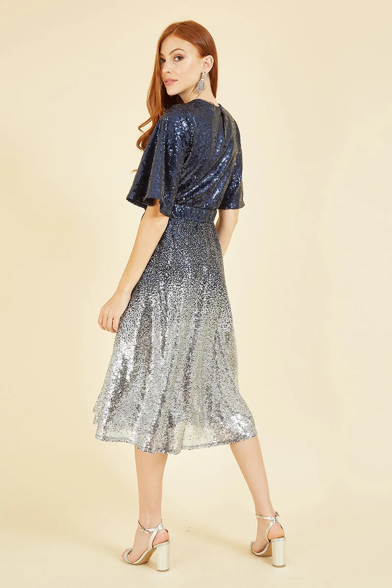 Yumi Sequin Ombre Dress