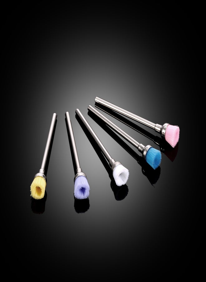 5pcs Mix color Nail Drill Cleaning Brush Electric 2.35mm Machine Professional Nail Art Drill Bit Brush Manicure Accessories - Image 3