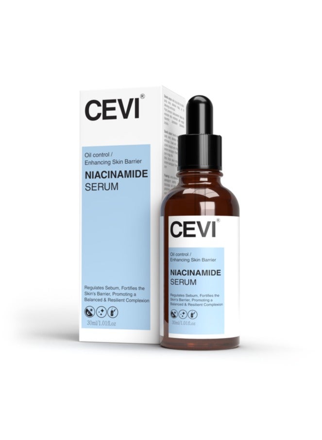سيفى سيروم الوجه CEVI® بالنياسيناميد مع مُركّب مُوازن للدهون | يُنظّم إفراز الزيوت ويُحسّن ملمس البشرة، لجميع أنواع البشرة