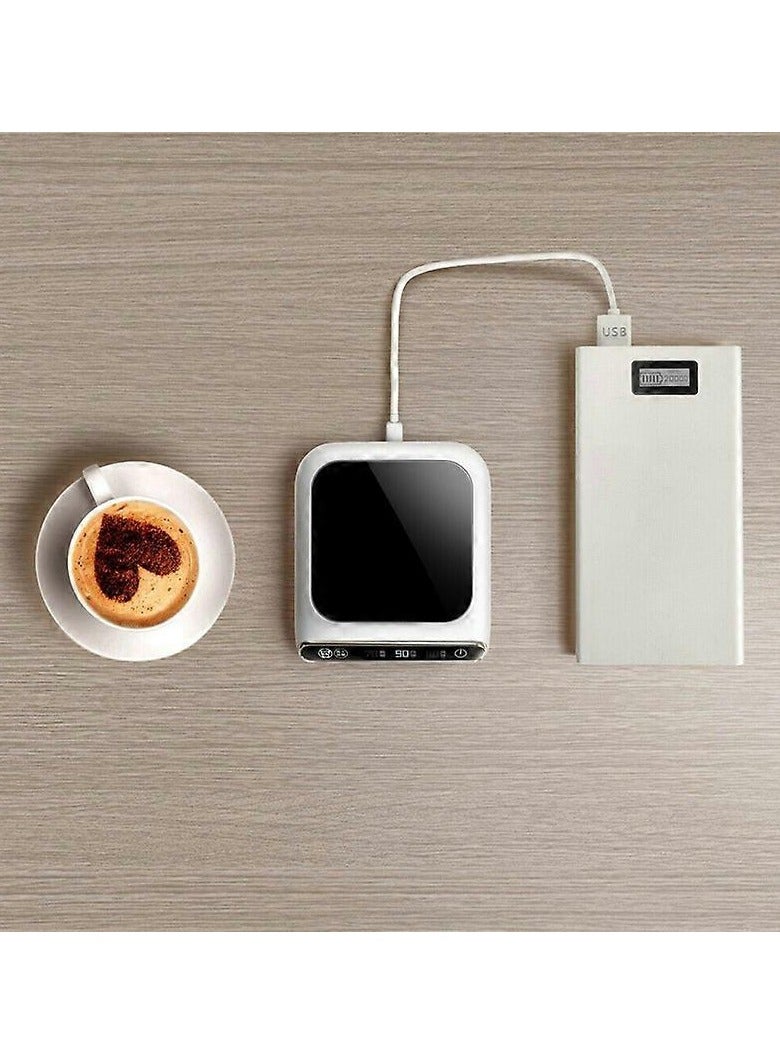 Kannzz USB Coffee Mug Warmer with 3 Temperature Settings – 55°C Smart Heating Plate with Auto Shut-Off for Home/Office - Image 3