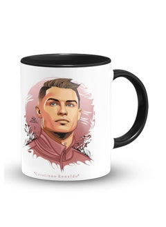 LIGHTNIING HAMMERZ LIGHTNIING HAMMERZ Ronaldo Portugal Printed Coffee Mug Football Coffee Mugs for Fans Freinds 330ml Microwave Dishwasher Safe  - Image 1