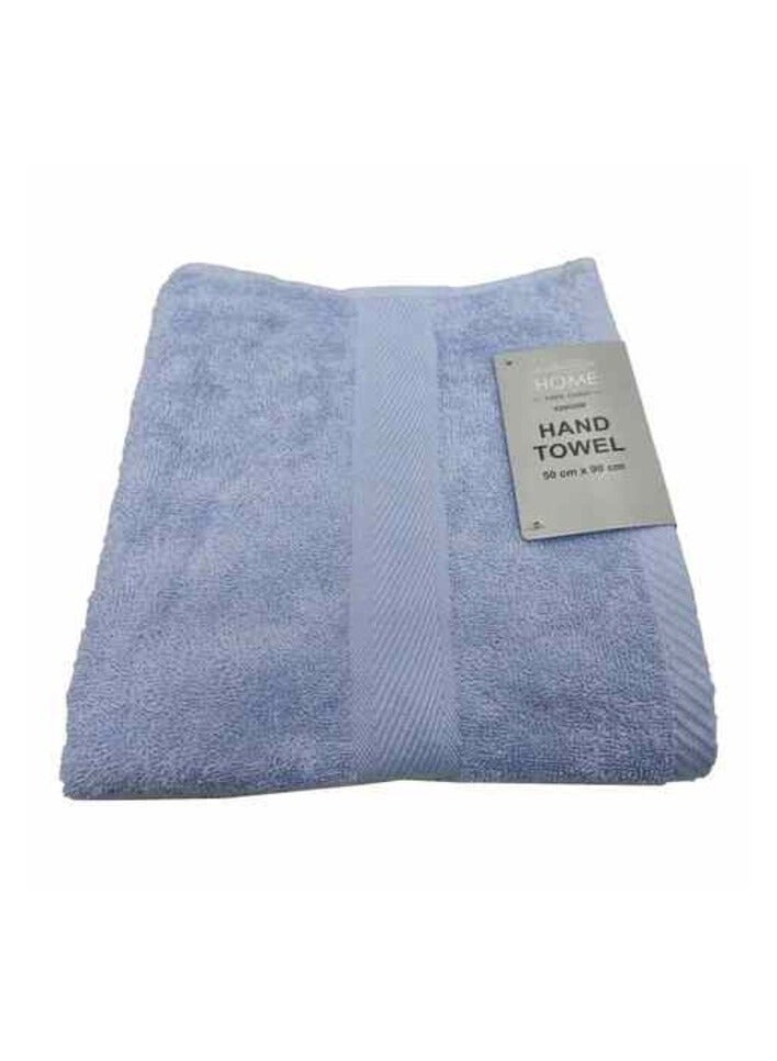 لا منشفة يد صلبة من مجموعة LA باللون الأزرق الفاتح مقاس 50x90 سم