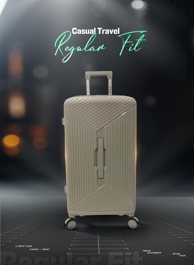 VIPTOUR 3 Piece Trolley Luggage Set Lightweight Suitcase 360° Double Wheels, Travel Bag with TSA Lock & Telescopic Handle - Image 3