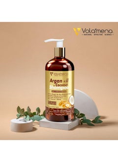 VOLAMENA WITH DEVICE Volamena Argan Oil Shampoo with Morrocan Argan For Hair To Strengthen Weak & Damage Hair 300 Ml  - Image 2