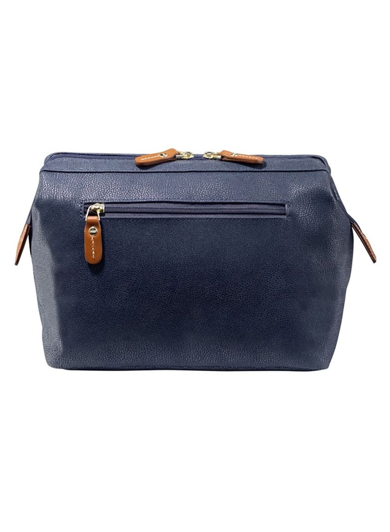 Jump New Uppsala Square Toiletry Bag Navy Blue - Image 3