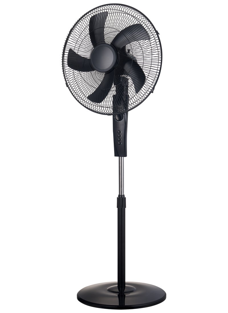 Penguin cool spin stand fan 5 blades 18 inch black 55 watt  - Image 1