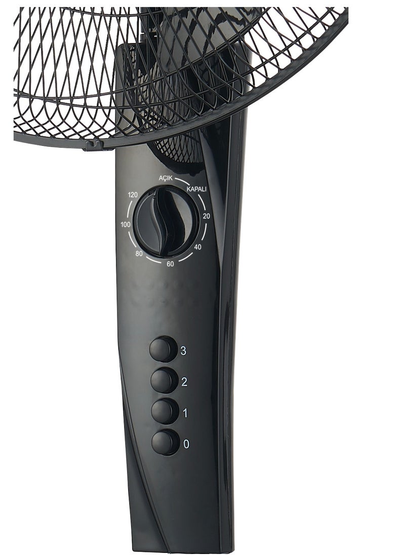 Penguin cool spin stand fan 5 blades 18 inch black 55 watt  - Image 2