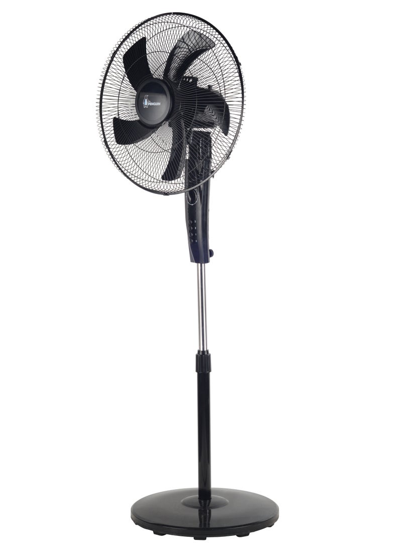 Penguin cool spin stand fan 5 blades 18 inch black 55 watt  - Image 1