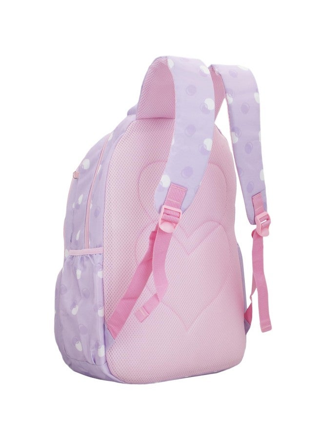 AREO Backpack for Girls | Waterproof Teen Backpacks | Princess School Bag | Cute Travel Daypack Stylish and Trendy College Bag for Girls | Collage backpack (PURPLE RAINBOW) - Image 4