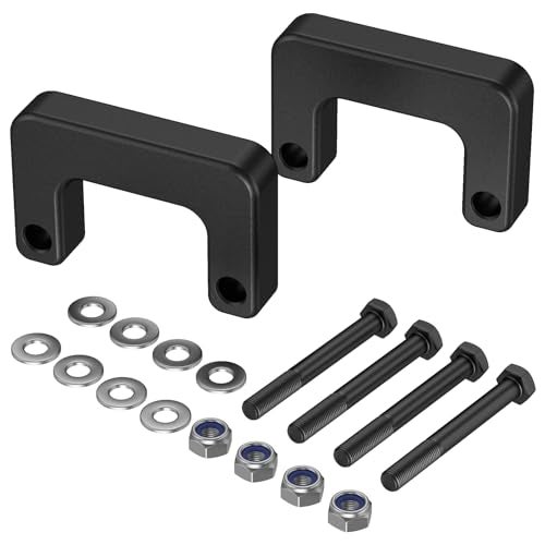 Moker Suspension Leveling Kit | Compatible with 2007-2025 Chevy Silverado 1500 Avalanche Suburban Tahoe/GMC Sierra Yukon XL1500 | 2" Strut Spacers | Chevy, GMC Trucks and SUVs - Image 4