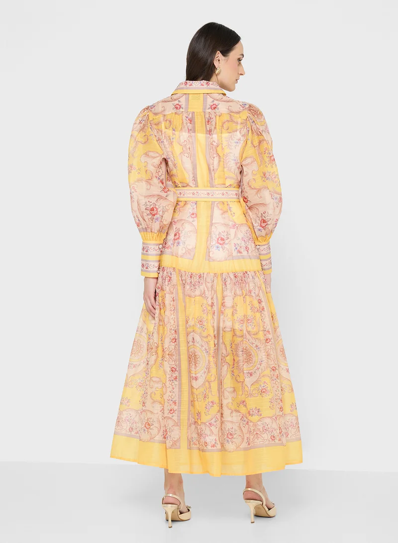 ايلا Floral Print Dress