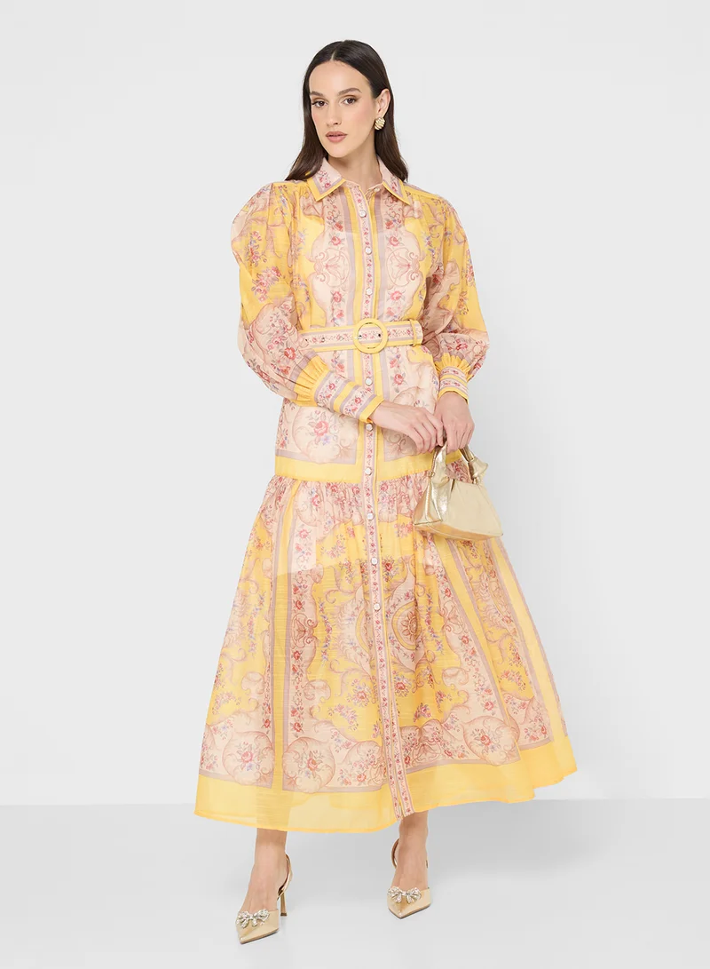 ايلا Floral Print Dress