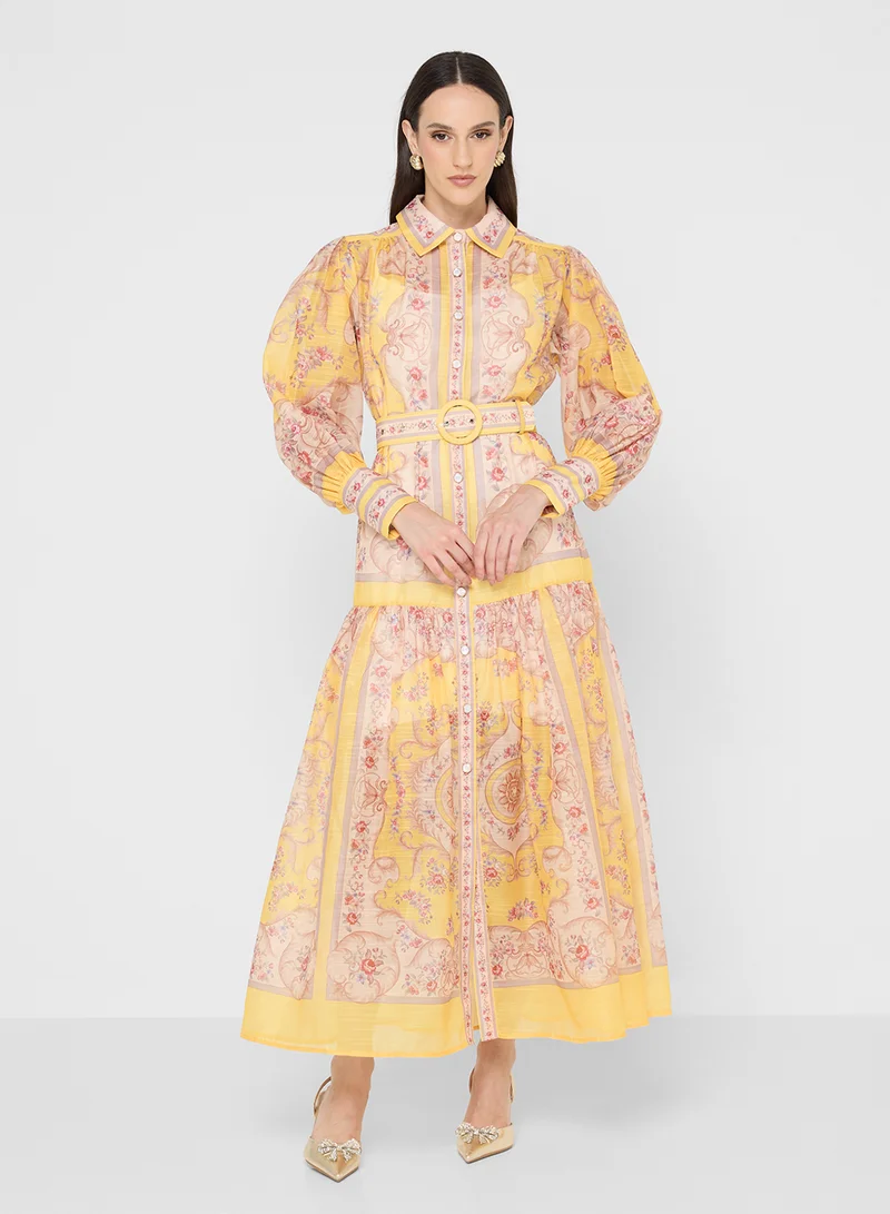 ELLA Floral Print Dress