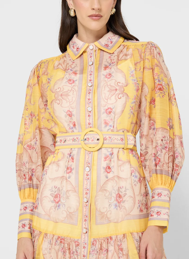 ELLA Floral Print Dress