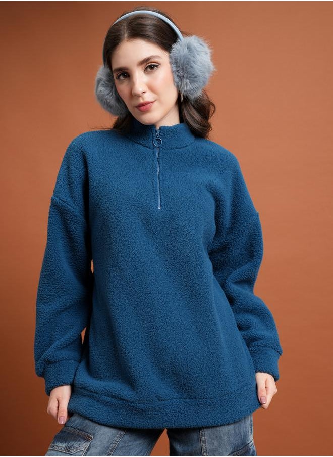 Tokyo Talkies Zipper Front Colourblock Sporty Jacket by Styli  - Image 1